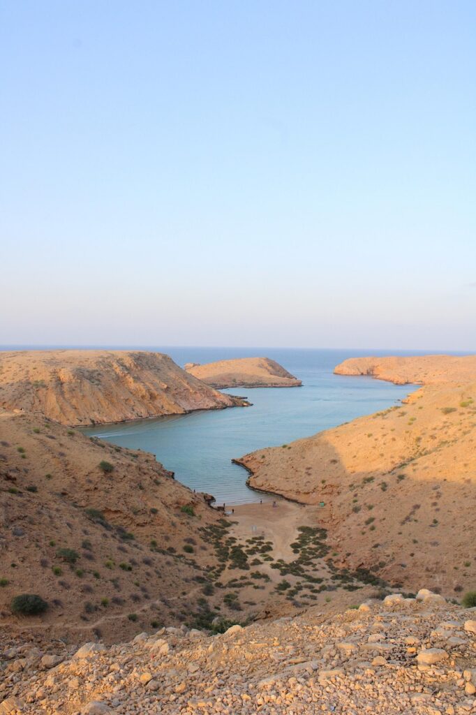 nature, tourism, beach, sea, oman, outdoors, desert